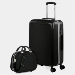 Maletas Mediana Stickers Rigida/Blanda Con Capacidad De L