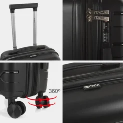 Maleta 60Cm Itaca Moscu -Bolsa De Moda negro sku 16512342 56360621 xxl