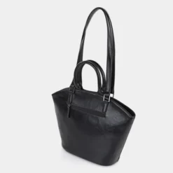 Bolso Con Doble Asa Lois Crossover -Bolsa De Moda negro sku 16512460 36490361 xxl