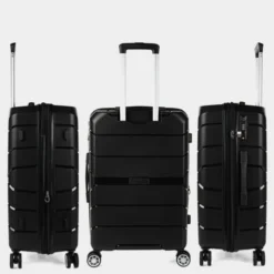 Maletas Mediana Venecia Rigida/Blanda Con Capacidad De 105 L -Bolsa De Moda negro sku 16593839 47470627 xxl