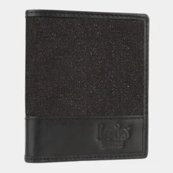 Cartera De Hombre Lois Rogers En Lona/Piel -Bolsa De Moda negro sku 16607086 31240872 xxl