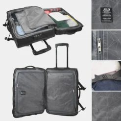 Set Maletas 50/70+Bolsa+Neceser Jaslen Treviso -Bolsa De Moda negro sku 16654383 07420825 xxl