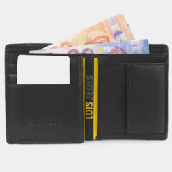 Cartera De Hombre Lois Slalok En Piel -Bolsa De Moda negro sku 16654468 59080485 xxl