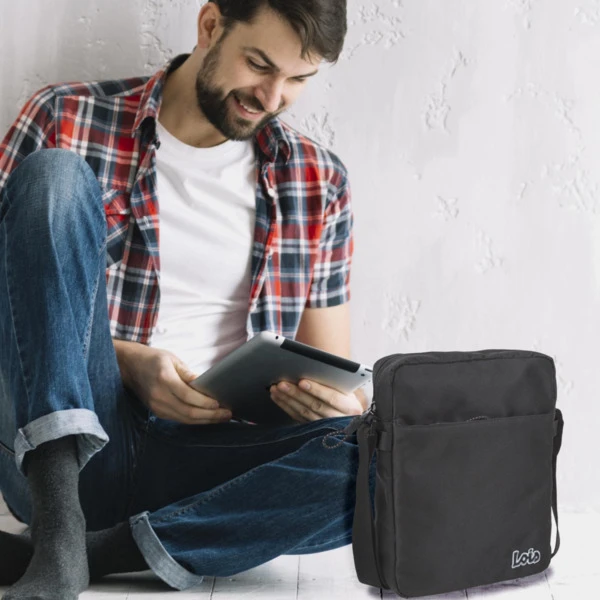 Bandolera Porta Tablet De Mujer/Hombre Lois Lassen En Poliéster 2 Bandolera Porta Tablet De Mujer/Hombre Lois Lassen En Poliéster - Imagen 2