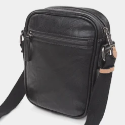 Bandolera De Mujer/Hombre Lois Warren En Polipiel -Bolsa De Moda negro sku 16654556 02340985 xxl