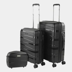 Maletas Mediana Stuttgart Rigida/Blanda Con Capacidad De 58 L -Bolsa De Moda negro sku 16659564 50340025 xxl