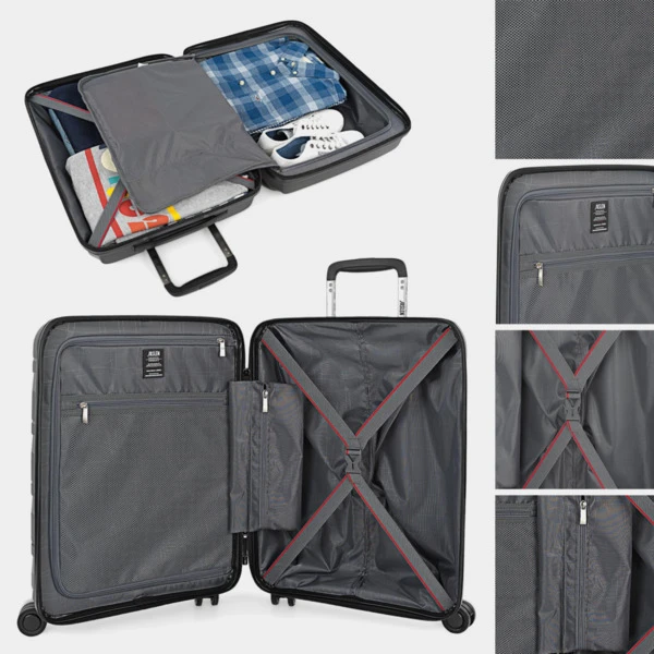 Juego De 2/3 Maletas (Cabina, Mediana Y Grande) Stuttgart Rigida/Blanda Con Capacidad De 92 L 14 Juego De 2/3 Maletas (Cabina, Mediana Y Grande) Stuttgart Rigida/Blanda Con Capacidad De 92 L - Imagen 14