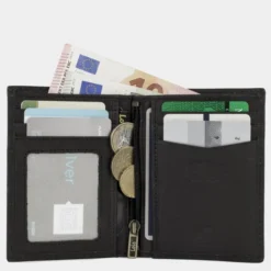 Cartera De Hombre Lois Keel Color En Piel Con Rfid -Bolsa De Moda negro sku 16659973 05320279 xxl