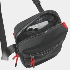 Bandolera De Mujer/Hombre Lois Cedar En Poliéster -Bolsa De Moda negro sku 16663413 33220900 xxl