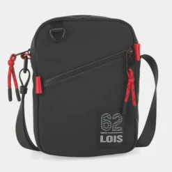 Bandolera De Mujer/Hombre Lois Cedar En Poliéster -Bolsa De Moda negro sku 16663413 33250087 xxl