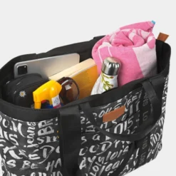 Playera De Mujer/Hombre Lois Dynamic En Poliéster-Polipiel -Bolsa De Moda negro sku 16663425 43310521 xxl