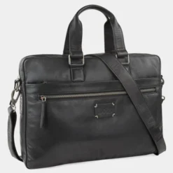 Maletin De Piel Portatil 15,6" De Mujer/Hombre Lois Sanford En Piel