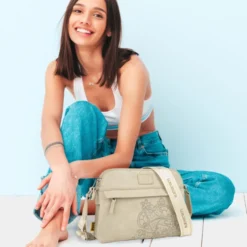 Bolso Bandolera Lois Marcy -Bolsa De Moda piedra sku 16663407 28430498 xxl