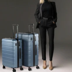 Maletas Mediana Viena Rigida Con Capacidad De 84,5 L -Bolsa De Moda plata sku 16161668 14400424 xxl