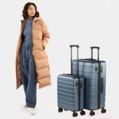 Juego De 2/3 Maletas (Cabina, Mediana Y Grande) Viena Rigida Con Capacidad De 84,5 L 21 Juego De 2/3 Maletas (Cabina, Mediana Y Grande) Viena Rigida Con Capacidad De 84,5 L -Bolsa De Moda plata sku 16161688 16190681 xxl