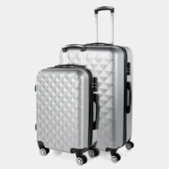 Juego De 2/3 Maletas (Cabina, Mediana Y Grande) Diamond Rigida Con Capacidad De L