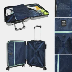 Maleta Cabina Skpat Nantes -Bolsa De Moda plata sku 16663391 07330776 xxl