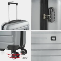 Maleta Cabina Skpat Nantes -Bolsa De Moda plata sku 16663391 07350020 xxl