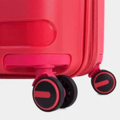 Set De 2 Maletas Trolleys Polipropileno Roma Rígidas Capacidad De 253 L + Extensible -Bolsa De Moda rojo sku 16041842 11190332 xxl