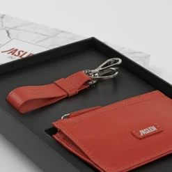 Pack Monedero/Tarjetero + Llavero Jaslen Packs Regalo Marroquineria Jaslen Sra -Bolsa De Moda rojo sku 16042129 29020236 xxl