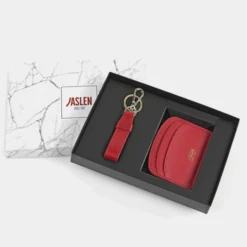 Pack Tarjetero + Llavero -Bolsa De Moda rojo sku 16042153 06200353 xxl