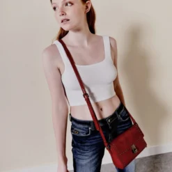 Bolso Bandolera Skpat Opal -Bolsa De Moda rojo sku 16042464 29550128 xxl