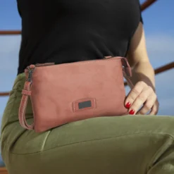 Bolso Bandolera Piel Lois Whitney -Bolsa De Moda rojo sku 16234433 15290275 xxl