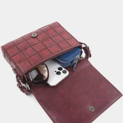 Bolso Bandolera Lois Crossover -Bolsa De Moda rojo sku 16512459 35200704 xxl