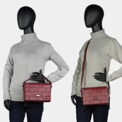 Bolso Bandolera Lois Crossover -Bolsa De Moda rojo sku 16512459 35220017 xxl