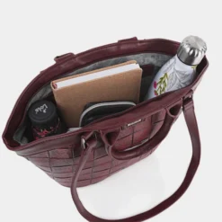 Bolso Con Doble Asa Lois Crossover -Bolsa De Moda rojo sku 16512462 36590081 xxl