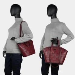 Bolso Con Doble Asa Lois Crossover -Bolsa De Moda rojo sku 16512462 37000329 xxl