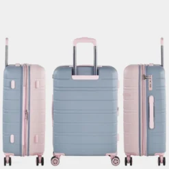 Maleta Mediana San Marino En Abs Extensibles Con Capacidad De 78L Con Tsa -Bolsa De Moda rosa plata sku 16041909 41480052 xxl