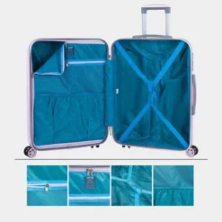 Juego De Maletas (Cabina, Mediana Y Grande) Monaco Rígidas Con Capacidad De 95L, Con Tsa Y Usb 33 Juego De Maletas (Cabina, Mediana Y Grande) Monaco Rígidas Con Capacidad De 95L, Con Tsa Y Usb -Bolsa De Moda rosa sku 16041920 26000682 xxl