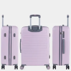 Juego De Maletas (Mediana Y Grande) Monaco En Abs Extensibles Con Capacidad De 162 L Con Tsa -Bolsa De Moda rosa sku 16041926 30210356 xxl