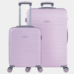 Juego De Maletas (Mediana Y Grande) Monaco En Abs Extensibles Con Capacidad De 162 L Con Tsa Y Usb -Bolsa De Moda rosa sku 16041928 32310660 xxl