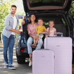 Juego De Maletas (Mediana Y Grande) Monaco En Abs Extensibles Con Capacidad De 162 L Con Tsa Y Usb -Bolsa De Moda rosa sku 16041928 32320479 xxl