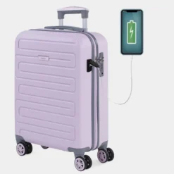 Maleta De Cabina Monaco Rígida En Abs Con Capacidad De 35L Con Candado Tsa Y Usb 30 Maleta De Cabina Monaco Rígida En Abs Con Capacidad De 35L Con Candado Tsa Y Usb -Bolsa De Moda rosa sku 16041931 55040835 xxl