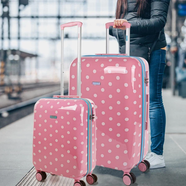 Juego De Maletas (Cabina Y Mediana) Rígidas Con Capacidad De 100 L 2 Juego De Maletas (Cabina Y Mediana) Rígidas Con Capacidad De 100 L - Imagen 2