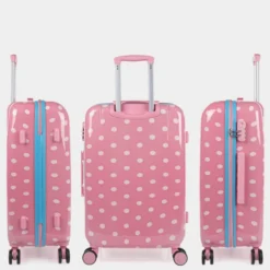 Juego De Maletas (Cabina Y Mediana) Rígidas Con Capacidad De 100 L 12 Juego De Maletas (Cabina Y Mediana) Rígidas Con Capacidad De 100 L -Bolsa De Moda rosa sku 16042683 55470985 xxl