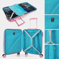 Maleta Cabina Y Neceser Skpat Topos 7 Maleta Cabina Y Neceser Skpat Topos -Bolsa De Moda rosa sku 16042691 46410904 xxl