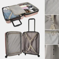 Dkny-904 Maleta Cabina New Yorker Dkny Dkny-904 New Yorker -Bolsa De Moda rose gold metallic sku 16663527 05460681 xxl