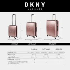 Dkny-904 Maleta 60Cm New Yorker -Bolsa De Moda rose gold metallic sku 16663531 35260786 xxl