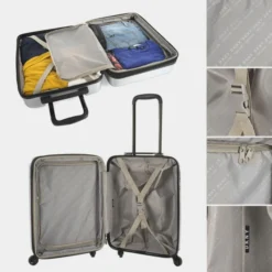 Dkny-904 Maleta Cabina New Yorker Dkny Dkny-904 New Yorker -Bolsa De Moda silver metallic sku 16663525 05330454 xxl