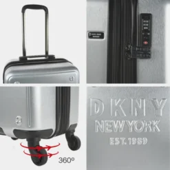 Dkny-904 Maleta Cabina New Yorker Dkny Dkny-904 New Yorker -Bolsa De Moda silver metallic sku 16663525 05340835 xxl