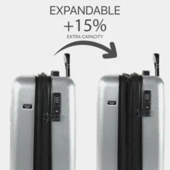 Dkny-904 Maleta Cabina New Yorker Dkny Dkny-904 New Yorker -Bolsa De Moda silver metallic sku 16663525 05360195 xxl