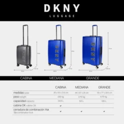 Dkny-118 Maleta Cabina Blaze Dkny Dkny-118 Blaze -Bolsa De Moda slate grey sku 16663438 52130024 xxl