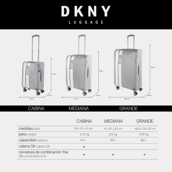 Dkny-408 Trolley Cabina Instinct Dkny Dkny-408 Instinct 9 Dkny-408 Trolley Cabina Instinct Dkny Dkny-408 Instinct - Imagen 9