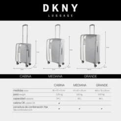 Dkny-408 Trolley 60Cm Instinct -Bolsa De Moda storm grey sku 16663448 18370294 xxl