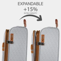 Dkny-636 Maleta 60Cm Sign.Strip -Bolsa De Moda storm grey sku 16663506 31460263 xxl