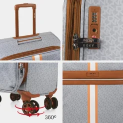 Dkny-636 Maleta 70Cm Sign.Strip -Bolsa De Moda storm grey sku 16663507 43400749 xxl